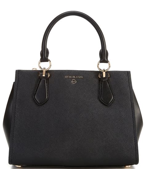 michael kors marilyn saffiano leather medium satchel bag|marilyn saffiano leather satchel.